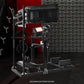 Zootopo Racing Simulator Cockpit with Triple-monitor Setup Crafted from 3060 Aluminum Profile, Fit for Thrustmaster，for Fanatec，for Logitech G29/GPro, Unlimited Adjustment,Not Include Steering Wheel,Pedals,Handbrake
