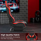 Zootopo Rear Seat Bottom Brackets of 30mm Square Tube Racing Simlator Cockpit with Red Seat， DIY Upgraded Racing Seat Gaming Steering Wheel Stand Thickened Steel Adjustable