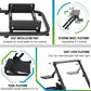 Foldable Racing Simulator Cockpit Stand with Red Seat Fit for Logitech/Thrustmaster G25,G27,G29,G920,G923&T300RS,TX,T80,Multi-Angle Adjustment Sim Cockpit,No Steering Wheel,HandBrake,Pedals