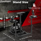 Zoopoto Flight Racing Simulator Cockpit Game Stand Fit for Thrustmaster HOTAS Warthog,TPTPR_Rudder,Logitech G29 G920 G923, Unlimited Adjustment,Suitable for flight and racing simulations,Not Included Wheels,Pedals,Throttle,Joystick