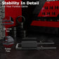 Zootopo Rear Seat Stand Racing Wheel Frame Parts/Accessories Mounting Seat Installable Most Chair Stand Simulator Cockpit Wheel and Pedals Not Included