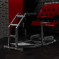 Zootopo Adjustable Racing Sim Cockpit Unobstructed Design for Both Legs Fit for Logitech/Thrustmaster G29 G923 G25 T80 T150 Racing Wheel Cockpit Not Include Steering Wheel,Pedals,Handbrake