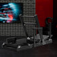 Zootopo 8040 Aluminum Profile Racing Simulaor Cockpit Fit for Logitech/Thrustmaster/Fanatec/Moza G920,G923 Professional&Expandability,F1 Trunk,No Seat,Handbrake,Pedals,Steering Wheel