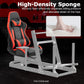 Zootopo Ergonomic Red Racing Seat with Adjustable Double Slides Fit Racing Simulator Cockpit Wheel Stand Gaming Chair Video Game Chairs