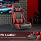 Zootopo Ergonomic Red Racing Seat with Adjustable Double Slides Fit Racing Simulator Cockpit Wheel Stand Gaming Chair Video Game Chairs