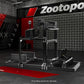 Zootopo 3060 Aluminum Profile Racing Simulator Cockpit, Infinitely Adjustable, Compatible with Thrustmaster/Fanatec/Logitech G29 steering wheels, specifically designed for the Sim Frame 3060 chassis. Does not include steering wheel, pedals, or handbrake