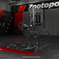 Zootopo Adjustable Racing Sim Cockpit with Monitor Stand Unobstructed Design for Both Legs Fit for Logitech/Thrustmaster G29 G923 G25 T80 T150 Racing Wheel Cockpit Not Include Steering Wheel,Pedals,Handbrake