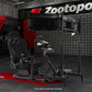 Zootopo Racing Simulator Cockpit With Triple Monitor Stand and Black Seat Suitable for Logitech/Thrustmaster T500RS TX G29 G920 G923 CSL-DD, Without Steering Wheel, Pedals, Handbrake