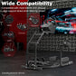 Zootopo Adjustable Racing Sim Cockpit Unobstructed Design for Both Legs Fit for Logitech/Thrustmaster G29 G923 G25 T80 T150 Racing Wheel Cockpit Not Include Steering Wheel,Pedals,Handbrake