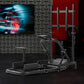 Zootopo Professional Racing Simulator Cockpit with Monitor Stand, Fit for Logitech G920/Thrustmaster/Moza, Streamlined Dual-arm Design, No Wheel, Pedals, Handbrake, Seat,and Monitor