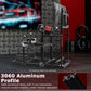 Zootopo Racing Simulator Cockpit with Monitor Mount, crafted from 3060 Aluminum Profile, Fit for Thrustmaster/Fanatec/Logitech G29 GPro, Unlimited Adjustment,Not Include Steering Wheel,Pedals,Handbrake