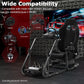 Zootopo Adjustable Sim Racing Cockpit with Black Seat, Fit for Logitech/Thrustmaster/Fanatec G920 G923 G29 Frame, Double Arm Reinforcement, No Steering Wheel, Pedal, Handbrake