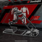 Zootopo Flight Racing Simulator Stand Fit for Fanatec/Moza/Logitech X52 PRO/Thrustmaster A10,T.16000M FCS Adjustable Versatile,No Joystick,Handbrake,Shifter,Pedals,Steering Wheel,TV Mount,Seat