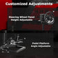 Zoopoto Flight Racing Simulator Cockpit Game Stand Fit for Thrustmaster HOTAS Warthog,TPTPR_Rudder,Logitech G29 G920 G923, Unlimited Adjustment,Suitable for flight and racing simulations,Not Included Wheels,Pedals,Throttle,Joystick