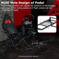 Zootopo Foldable X-Design Rig Racing Simulator Cockpit Frame  With Seat- Direct Drive Compatible Fit for Logitech/Thrustmaster/Fanatec G29 G920 G923 T248 T300 Not Included Wheel Shifter and Pedals