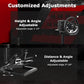 Zootopo Racing Wheel Stand fit for Logitech G25 G27 G29 G920, Thrustmaster T300RS T500RS, Unlimited Adjustment，Simulated Racing Game Stand without Steering Wheel Pedal Shifter