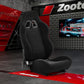 Zootopo Racing Seat with Adjustable Slide Adapt Racing Wheel Stand for Logitech G25 G27 G29 G920 Thrustmaster T80 T150 T300 T500 T300RS T500RS T-GT Racing Wheel Shifter and Pedals