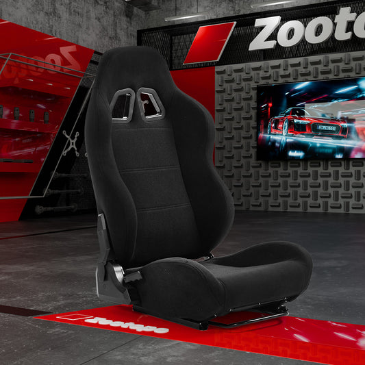 Zootopo Racing Seat with Adjustable Slide Adapt Racing Wheel Stand for Logitech G25 G27 G29 G920 Thrustmaster T80 T150 T300 T500 T300RS T500RS T-GT Racing Wheel Shifter and Pedals
