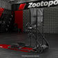 Zootopo Adjustable Sim Racing Cockpit with Monitor Mount, Fit for Logitech G923,Thrustmaster Wheels, Frame Double Arm Reinforcement, No Steering Wheel,Pedal,Display and Seat