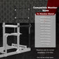 Zootopo 3030 Heavy-Duty Aluminum Profile Monitor Mount Compatible with 27-65 Inch Display,Height Adjustable,NO Steering Wheel,Shift Lever,Pedals,TV,Seat and Cockpit