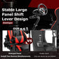 Zootopo Adjustable Racing Cockpit Red Seat Fit for Logitech, Thrustmaster,G923,G920,Wheel Shifter Pedals Not Included