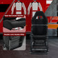 Zootopo Racing Simulator Cockpit with Black Seat Fit for Logitech G923/G29/G920, Thrustmaster, Fanatec,  Unlimited Adjustment,Not Included Shifter,Wheel,Pedals