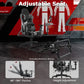 Zootopo Adjustable Flight Racing Simulator Cockpit with Seat Pedal Frame Fit for Thrustmaster Hotas Warthog/Logitech G29 G920,Simple Storage Multi-Function Home Office Use,No Joystick,Shifter,Pedal