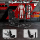 Zootopo 3060 Aluminum Profile Racing Simulator Cockpit with Monitor Mount, Fit for Thrustmaster/Fanatec/Logitech G29 , Adjustable Driving Simulator cockpit, Does Not Include Steering Wheel, Pedals, or Handbrake