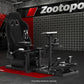 Zootopo Flight  Racing Simulator Cockpit Multi-Function Seat, Compatible with HOTAS Warthog, G Saitek, Logitech G920 G923, Thrustmaster T150, Xbox, PC ,without steering wheel, pedals, handbrake, throttle, joystick