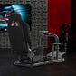 Zootopo Racing Driving Simulator Cockpit with Black Seat Stability Upgrade Fit for Logitech/Thrustmaster/Fanatec G27,G29,G920,G923,T300RS &CSL-DD Wheel Frame,No Steering Wheel,Pedal,Handbrake