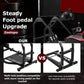 Zootopo Adjustable Racing Sim Cockpit with Red Seat Unobstructed Design for Both Legs Fit for Logitech/Thrustmaster G29 G923 G25 T80 T150 Racing Wheel Cockpit with Monitor Stand Not Include Steering Wheel,Pedals,Handbrake