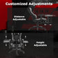 Zootopo Flight Racing Simulator Cockpit with Seat Adjustable&Shifter Platform Upgrade Fit for Logitech/Thrustmaster/Hotas Warthog G29,G920,Multi-Function&Office Use,No Throttle,Joystick,Pedal