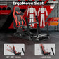 Zootopo 8040 Aluminum Profile Racing Simulaor Cockpit Simulator with Red Seat Fit for Logitech/Thrustmaster/Fanatec/Moza G920,G923 Professional&Expandability,F1 Truck,No Handbrake,Pedals,Steering Wheel