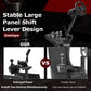 Zootopo Driving Simulator Cockpit Racing Wheel Mount, Compatible with Logitech G25/G27/G29/G920, Featuring Adjustable-height Gaming Frame with Shifter Bracket,Does Not Include Steering Wheel, Pedals, or Handbrake