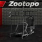 Zootopo Professional Racing Simulator Cockpit Frame with Black Seat&Monitor Stand, Fit for Logitech G920/Thrustmaster/Moza, Shifter Platform Upgrade, No Wheel, Pedals, Handbrake and Monitor