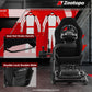 Zootopo Adjustable Racing Cockpit with Black Seat Fit for Logitech,Thrustmaster,G920,T500,Wheel Shifter Pedals Not Included