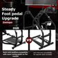 Zootopo Adjustable Racing Sim Cockpit with Triple Monitor Stand Unobstructed Design for Both Legs Fit for Logitech/Thrustmaster G29 G923 G25 T80 T150 Racing Wheel Cockpit Not Include Steering Wheel,Pedals,Handbrake