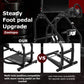 Zootopo Adjustable Racing Sim Cockpit with Monitor Stand Unobstructed Design for Both Legs Fit for Logitech/Thrustmaster G29 G923 G25 T80 T150 Racing Wheel Cockpit Not Include Steering Wheel,Pedals,Handbrake