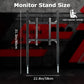 Zootopo 4040 Aluminum Profile Monitor Stand for Racing Simulator Cockpit Compatible with 27-65 Inch Display TV Mount,Adjustable Height,No Steering Wheel,Shift Lever,Pedals,TV,Seat and Cockpit