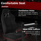 Zootopo 3060Aluminum Profile Racing Simulator Cockpit with Seat, Supports Adjustment, Compatible with Thrustmaster/Fanatec/Logitech G29 Steering Wheels,and designed  for the Sim Frame 3060 Chassis,Does Not Include Steering Wheel, Pedals, or Handbrake