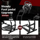 Zootopo Adjustable Racing Sim Cockpit Unobstructed Design for Both Legs Fit for Logitech/Thrustmaster G29 G923 G25 T80 T150 Racing Wheel Cockpit Not Include Steering Wheel,Pedals,Handbrake