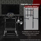 Zootopo 3060 Aluminum Profile Racing Simulator Cockpit, Infinitely Adjustable, Compatible with Thrustmaster/Fanatec/Logitech G29 steering wheels, specifically designed for the Sim Frame 3060 chassis. Does not include steering wheel, pedals, or handbrake