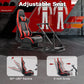 Zootopo Racing Simulator Cockpit with Red Seats, Fit for Logitech G923/G29/G920, Thrustmaster, Fanatec, Unlimited Adjustment,Not Included Shifter,Wheel,Pedals