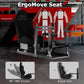 Zootopo 8040 Aluminum Profile Racing Sim Cockpit with Black Seat Fit Logitech G923 G920, Adjuatable Driving Simulator Cockpit Not Include Steering Wheel,Pedals,Handbrake