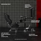 Zootopo 3060 Aluminum Profile Racing Simulator Cockpit with Monitor Mount, Fit for Thrustmaster/Fanatec/Logitech G29 , Adjustable Driving Simulator cockpit, Does Not Include Steering Wheel, Pedals, or Handbrake