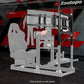 Zootopo 4040 Aluminum Profile Triple Monitor Stand for Racing Simulator Cockpit Compatible with 27-32 Inch Display 3 Screens TV Mount,Adjustable Height Width,No Steering Wheel,Shift Lever,Pedals,TV,Seat and Cockpit