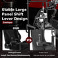 Zootopo Professional Racing Simulator Cockpit Frame with Black Seat&Monitor Stand, Fit for Logitech G920/Thrustmaster/Moza, Shifter Platform Upgrade, No Wheel, Pedals, Handbrake and Monitor