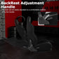 Zootopo Racing Simulator Cockpit with BlackSeat Multi-level Adjustment Fit for Logitech/Thrustmaster/Fanatec G29,G920,G923&T300RS&CSL-DD One-Piece Cockpit,Wheel,Handbrake and Pedals Not Included