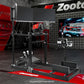 Zootopo Racing Simulator Cockpit with Triple-monitor Setup Crafted from 3060 Aluminum Profile, Fit for Thrustmaster，for Fanatec，for Logitech G29/GPro, Unlimited Adjustment,Not Include Steering Wheel,Pedals,Handbrake