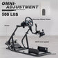 Hottoby Sim Racing CockpitWheel Stand Adjustable Fit Logitech G29 G920 Fanatec